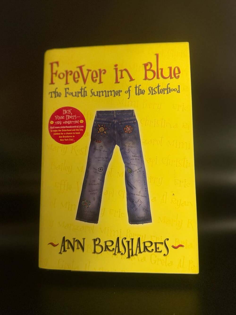 Forever in Blue: The Fourth Summer of the Sisterhood by Ann Brashares